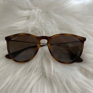Ray-Ban Polarized Sunglasses - Tortoiseshell